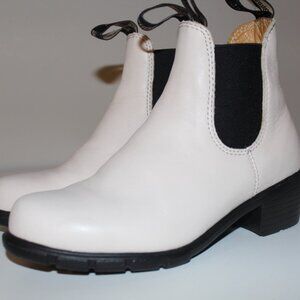 Blundstone 2160 Chelsea Pink Ankle Boot Pearl Women's Size 7.5 EU 37.5 Leather